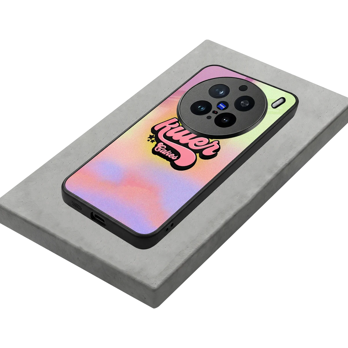 Killer Cakes stylish phone case for vivo x200 pro | glossy glass and slim fit