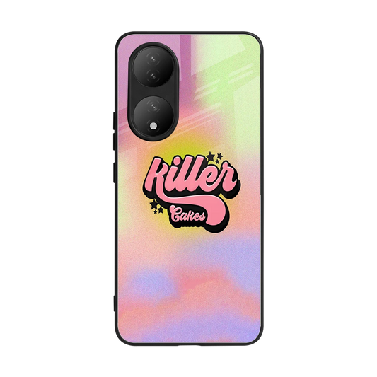Killer Cakes back phone cover | glass case for Vivo-y100