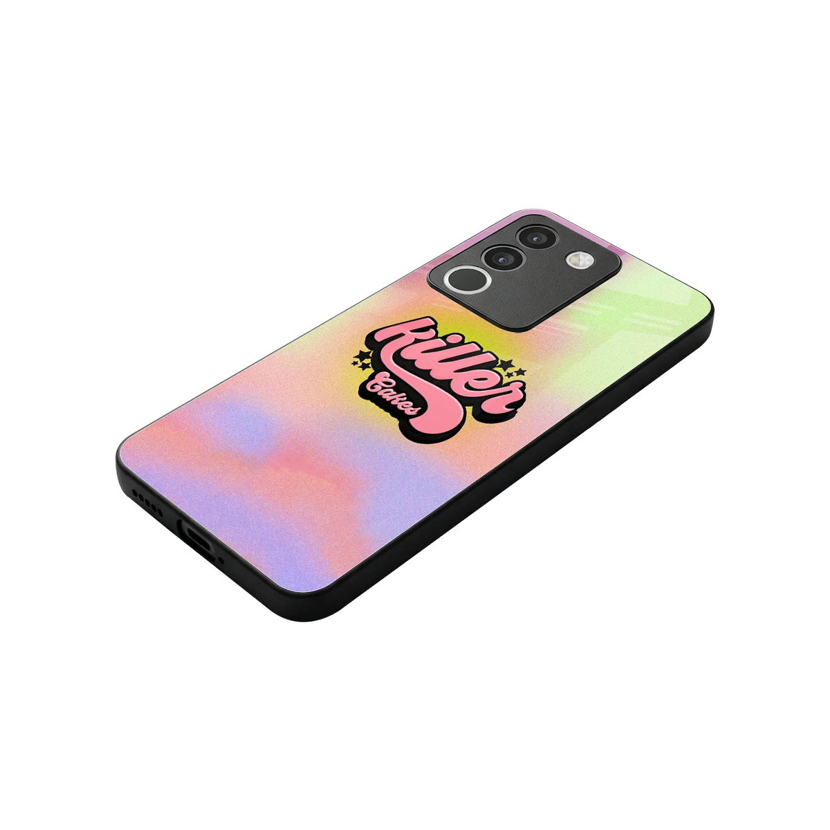 Killer Cakes stylish phone case for vivo y200 5g | glossy glass and slim fit