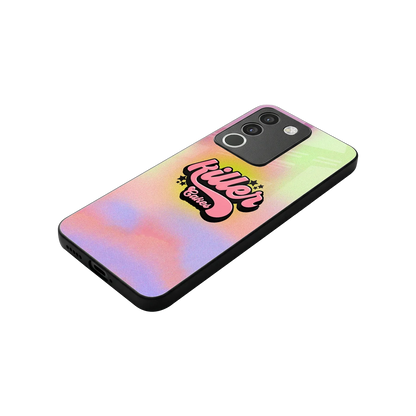 Killer Cakes stylish phone case for vivo y200 5g | glossy glass and slim fit