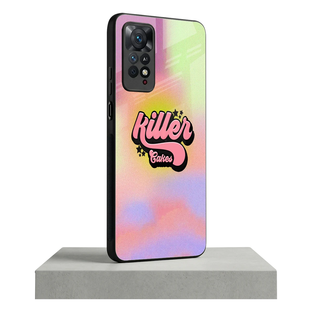 Killer Cakes redmi note 11 pro mobile cover | shockproof glass phone case