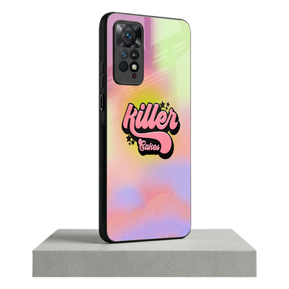 Killer Cakes redmi note 11 pro mobile cover | shockproof glass phone case