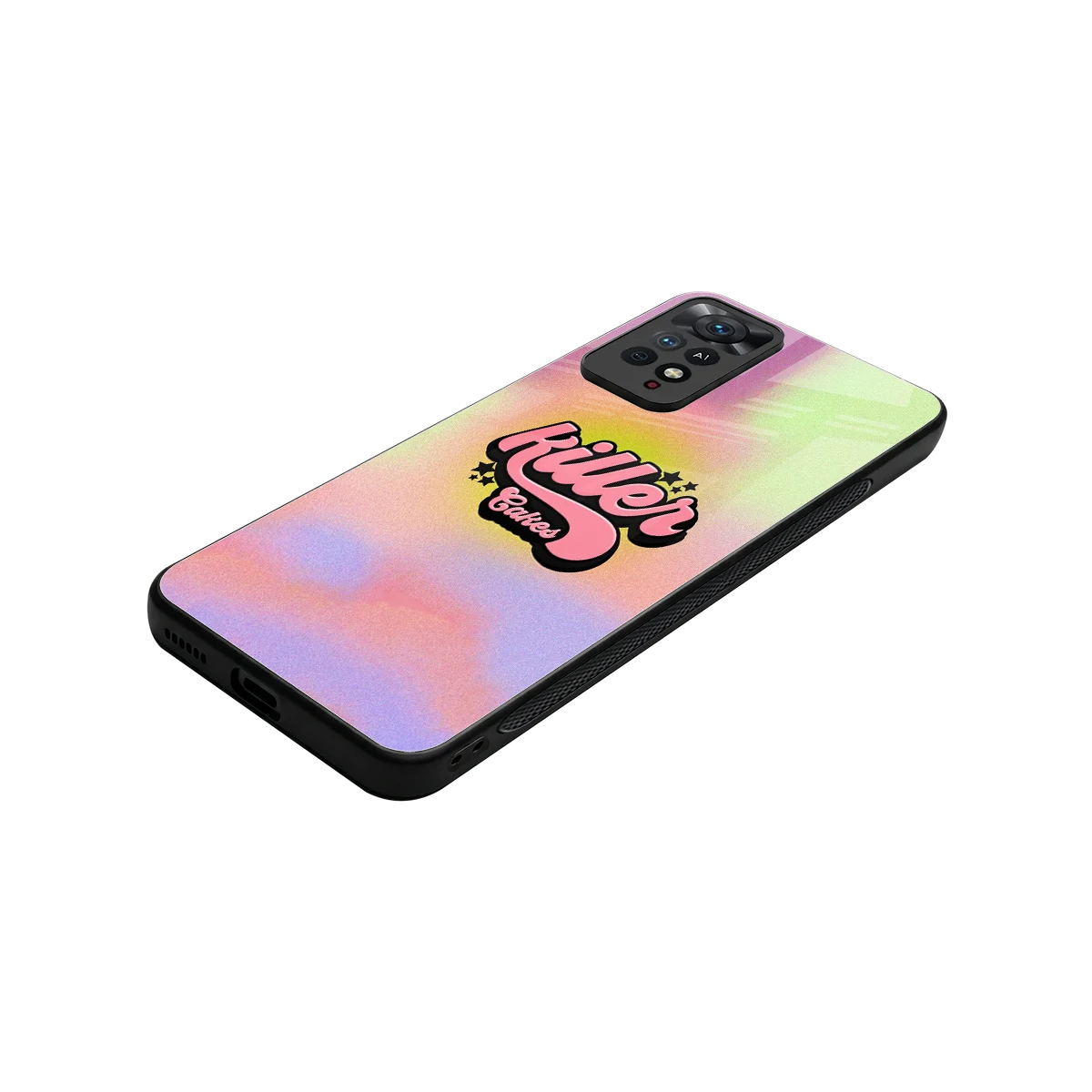 Killer Cakes stylish phone case for redmi note 11 pro | glossy glass and slim fit