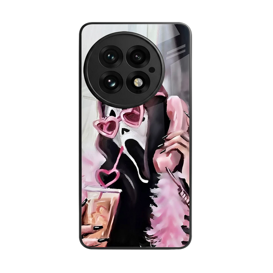 Killer Chiller back phone cover | glass case for oneplus 13