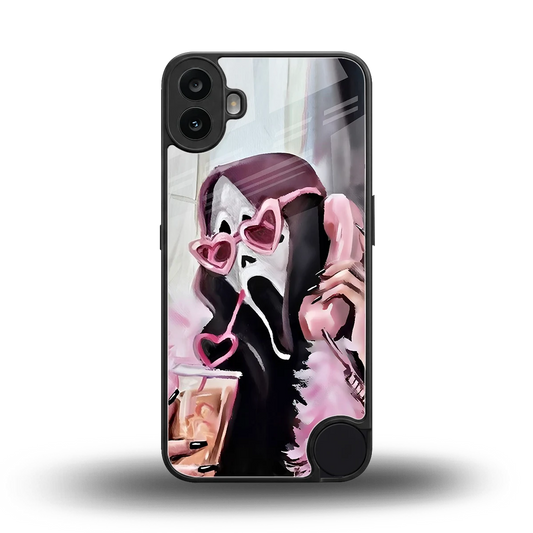 Killer Chiller back phone cover | glass case for cmf nothing phone 1