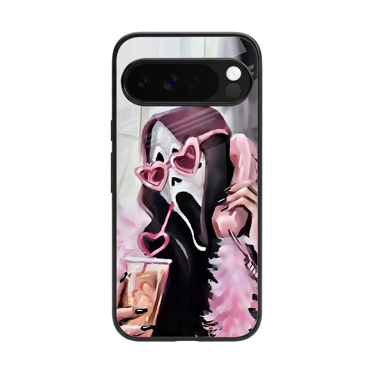 Killer Chiller back phone cover | glass case for google pixel 10 pro xl