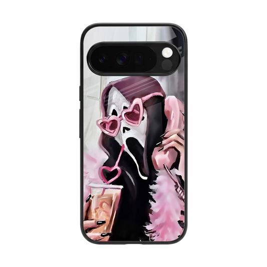 Killer Chiller back phone cover | glass case for google pixel 10 pro xl