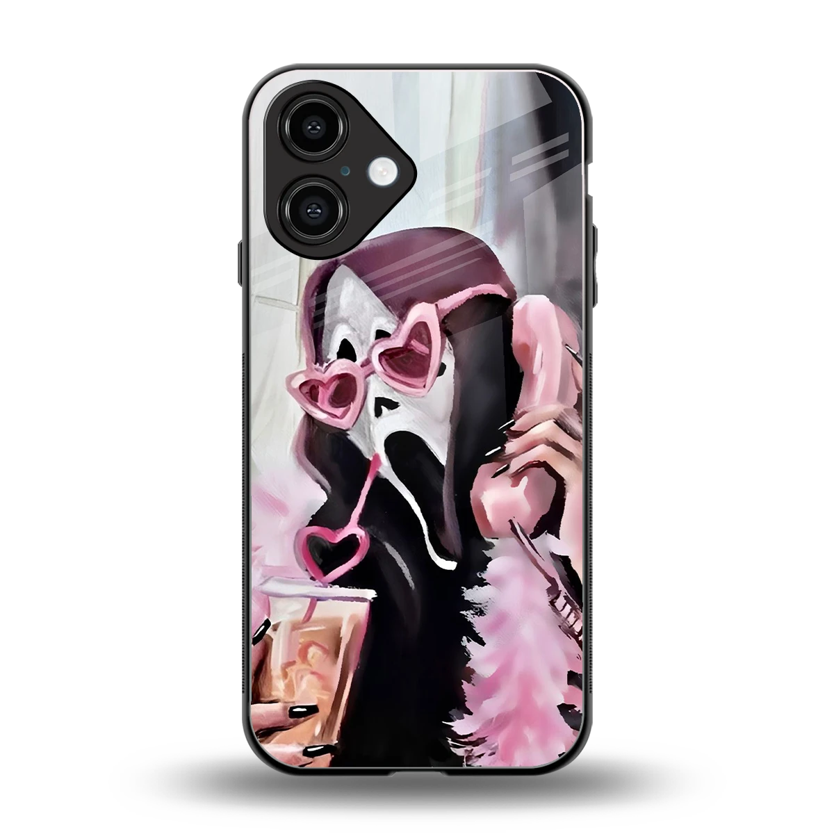 Killer Chiller back phone cover | glass case for iphone 16