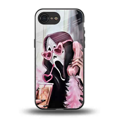 Killer Chiller back phone cover | glass case for iphone 16e