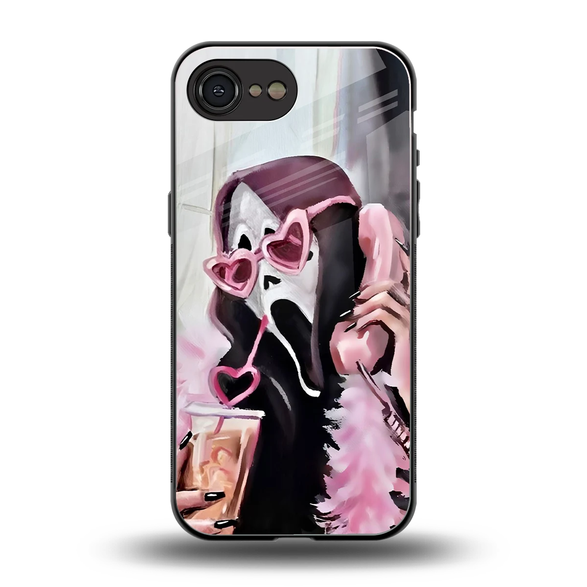 Killer Chiller back phone cover | glass case for iphone 17e