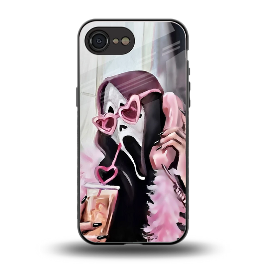 Killer Chiller back phone cover | glass case for iphone 17e
