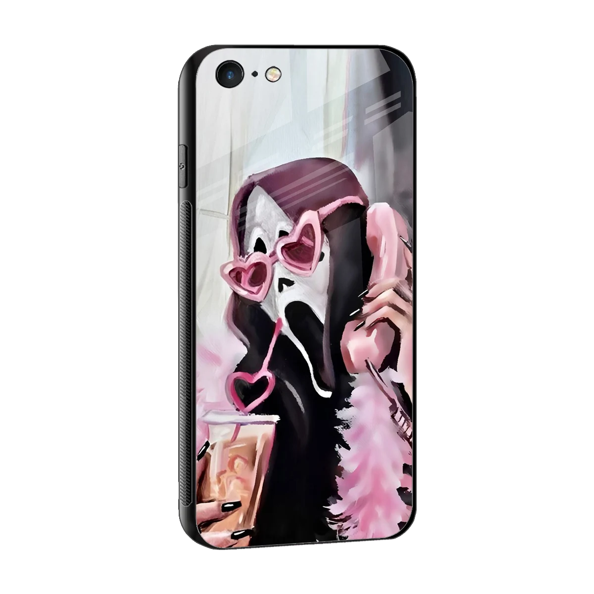 Killer Chiller sleek iphone 6s cover with tempered glass back and TPU edges