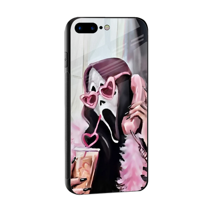 Killer Chiller sleek iphone 8 plus cover with tempered glass back and TPU edges