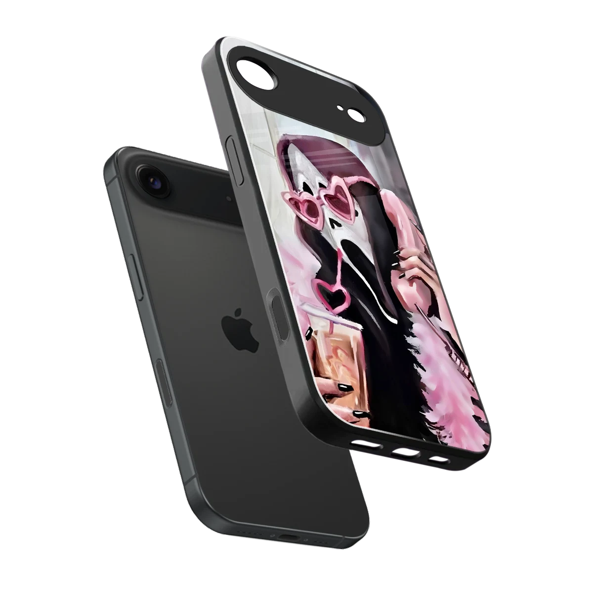 Killer Chiller sleek iphone air cover with tempered glass back and TPU edges