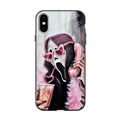 Killer Chiller back phone cover | glass case for iphone x