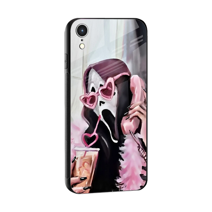 Killer Chiller sleek iphone xr cover with tempered glass back and TPU edges