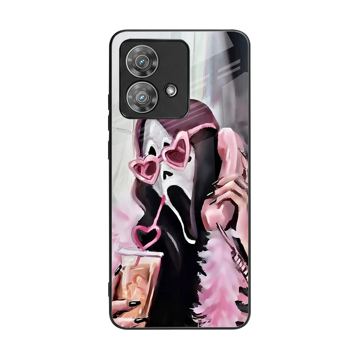 Killer Chiller back phone cover | glass case for motorola edge 40 neo 5g