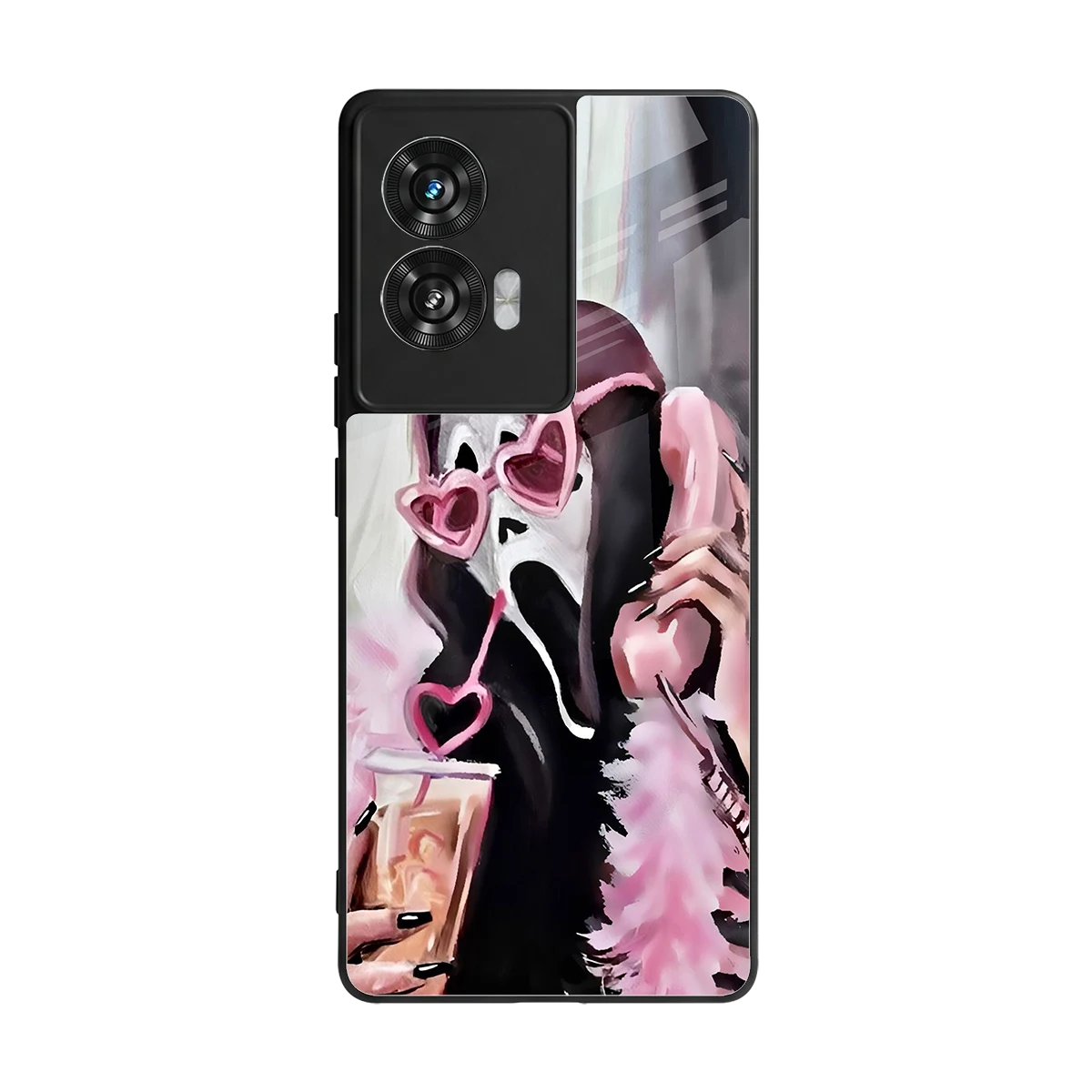 Killer Chiller back phone cover | glass case for motorola edge 50 fusion