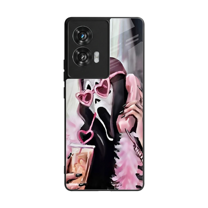 Killer Chiller back phone cover | glass case for motorola edge 50 fusion