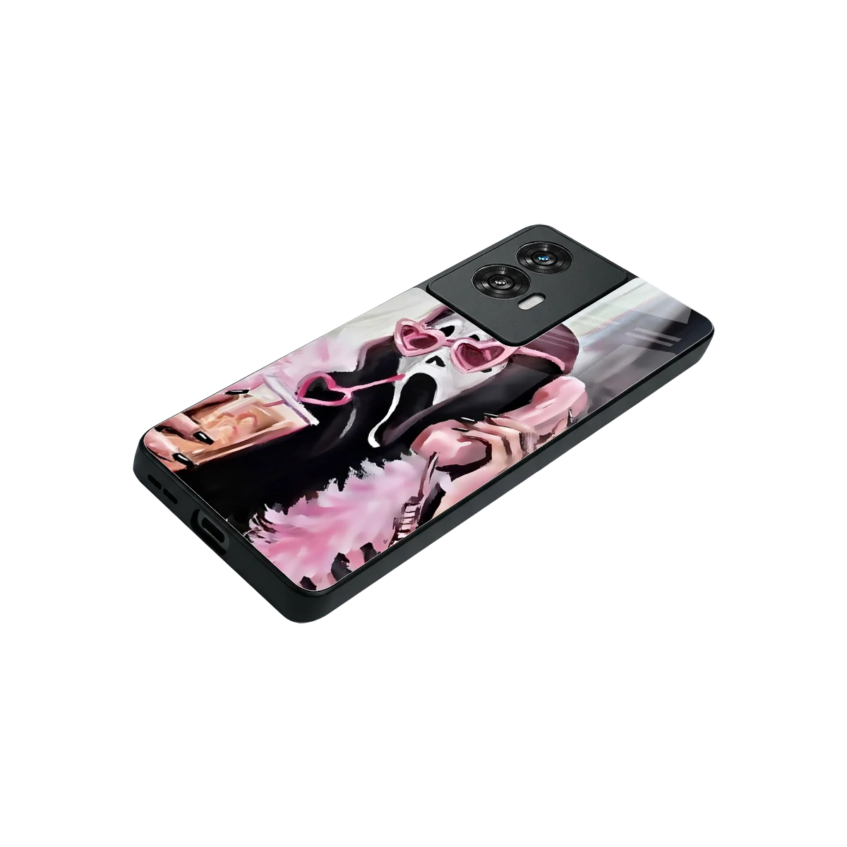 Killer Chiller stylish phone case for motorola edge 50 fusion | glossy glass and slim fit