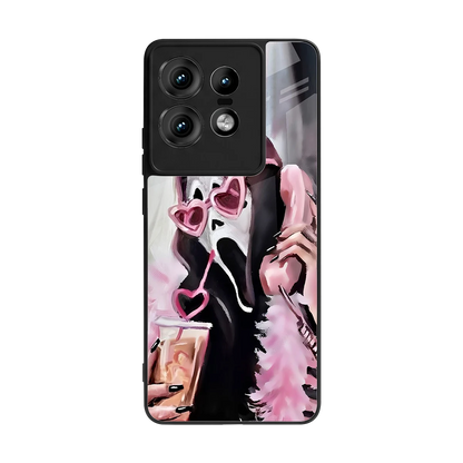 Killer Chiller back phone cover | glass case for motorola edge 50 pro
