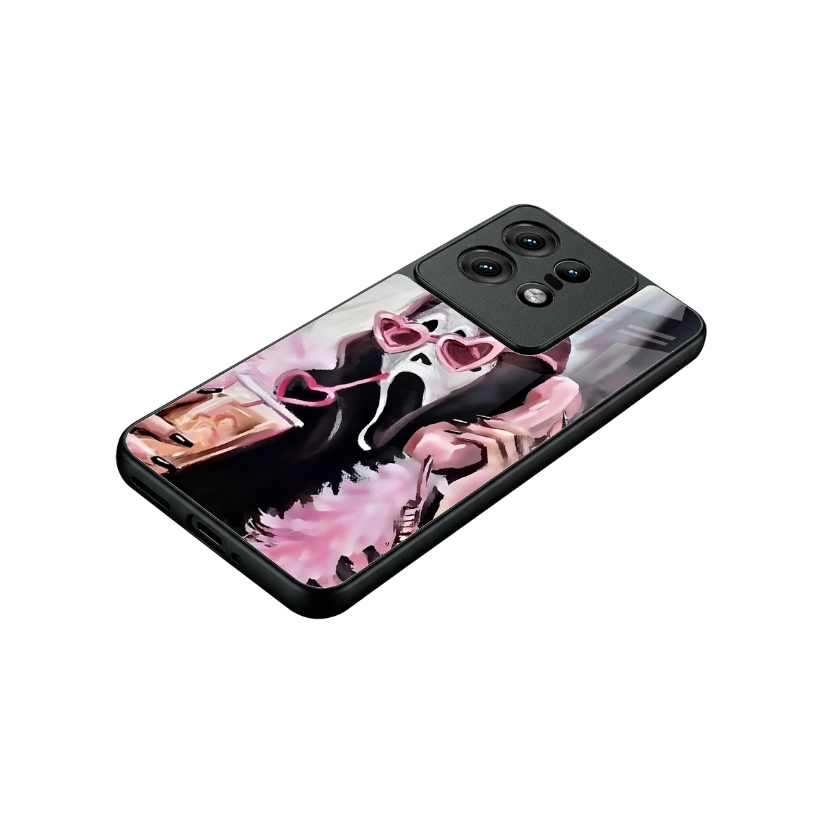Killer Chiller stylish phone case for motorola edge 50 pro | glossy glass and slim fit