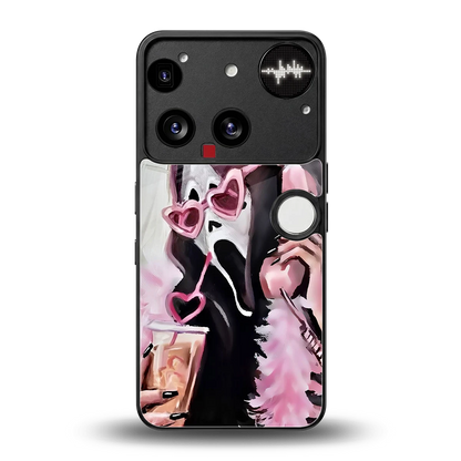 Killer Chiller back phone cover | glass case for nothing phone 3