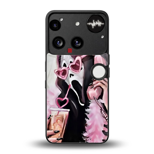 Killer Chiller back phone cover | glass case for nothing phone 3