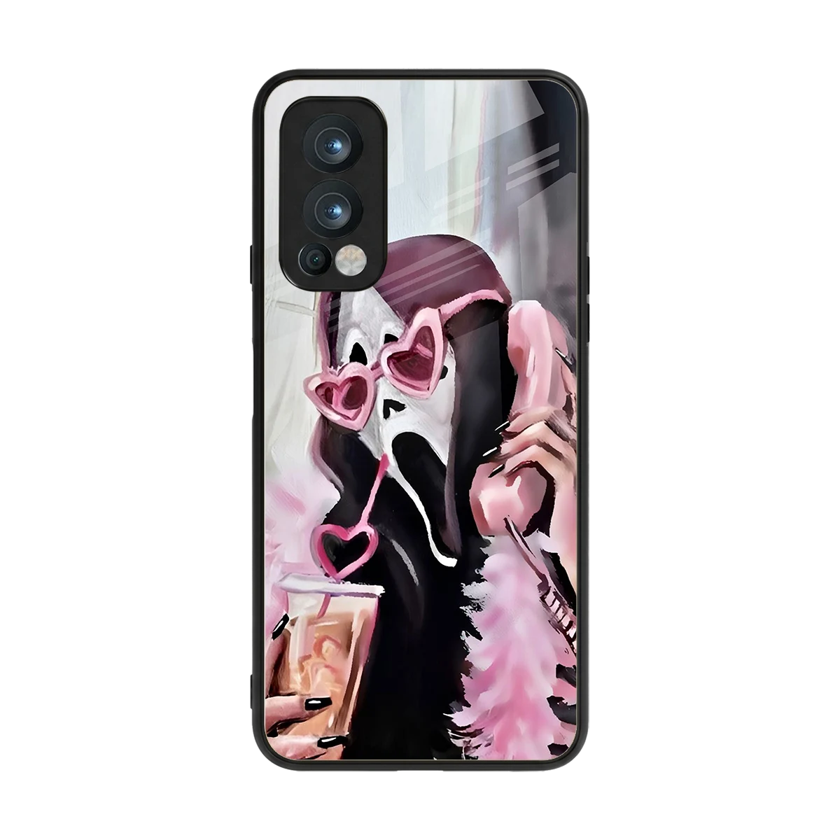Killer Chiller back phone cover | glass case for oneplus nord 2