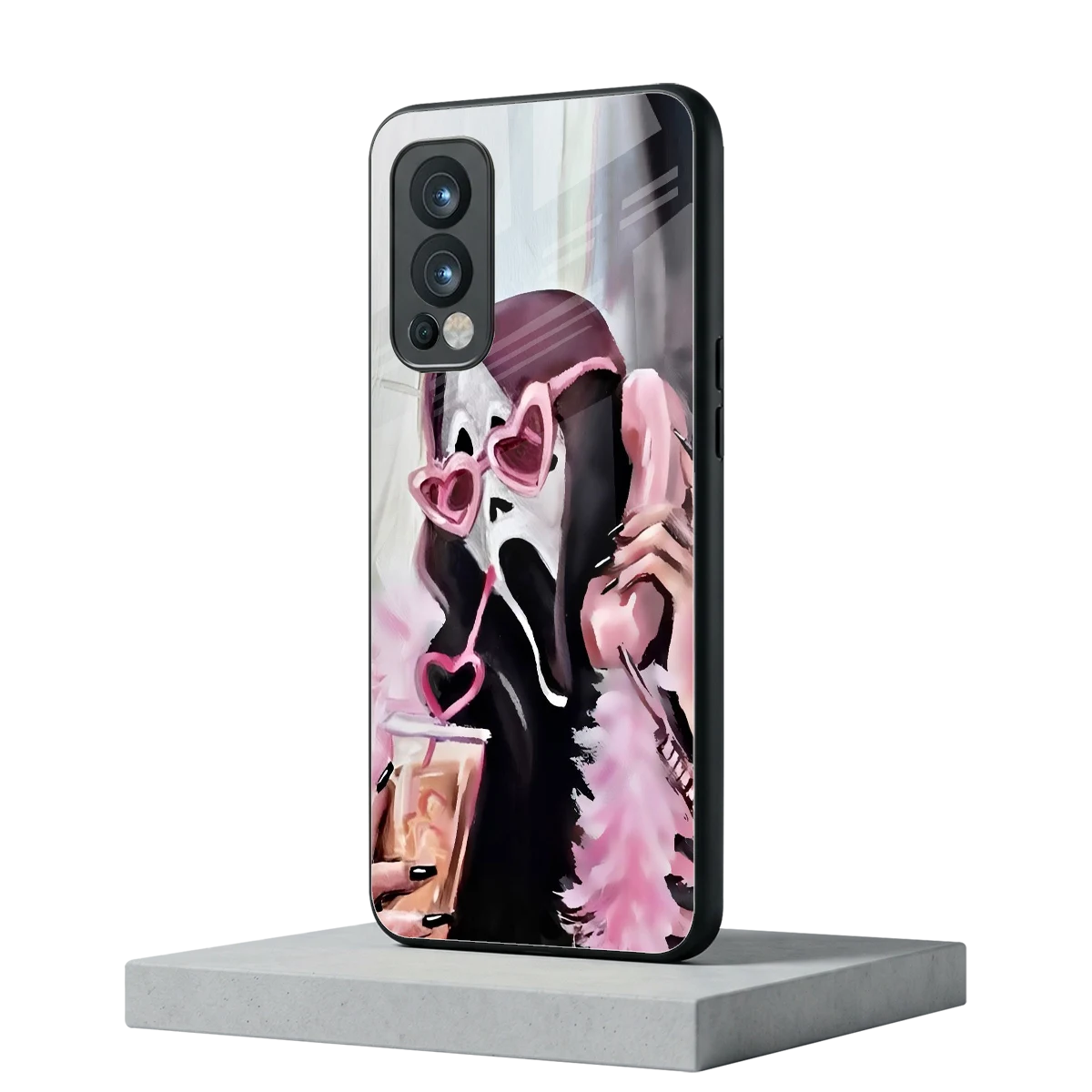 Killer Chiller oneplus nord 2 mobile cover | shockproof glass phone case
