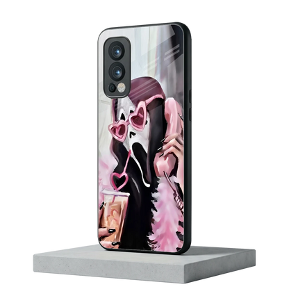 Killer Chiller oneplus nord 2 mobile cover | shockproof glass phone case