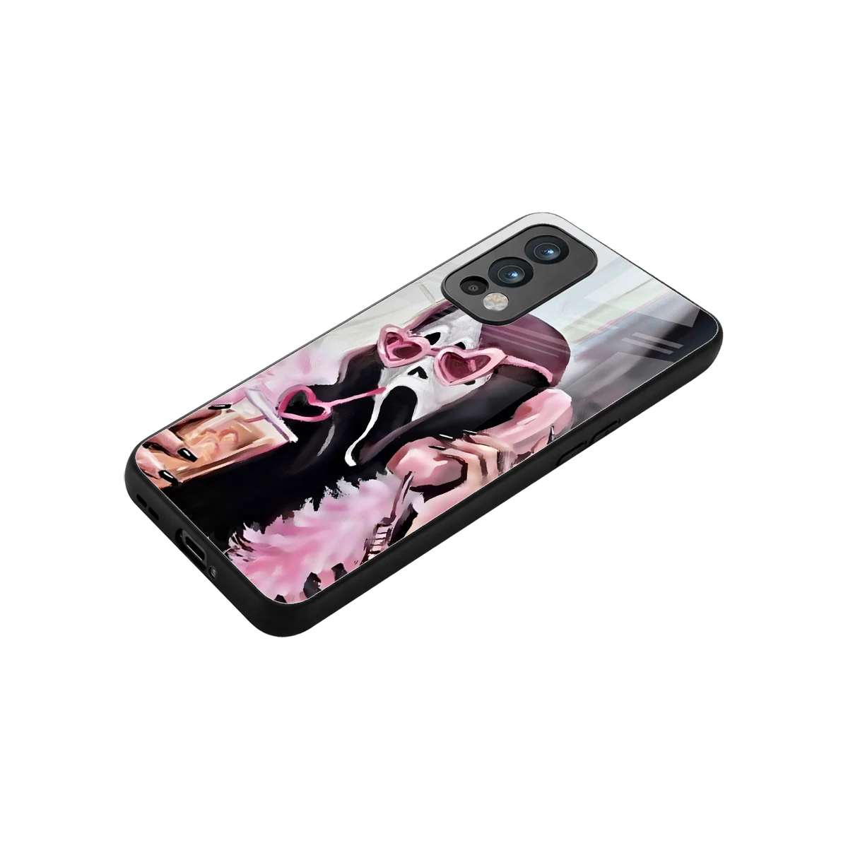Killer Chiller stylish phone case for oneplus nord 2 | glossy glass and slim fit