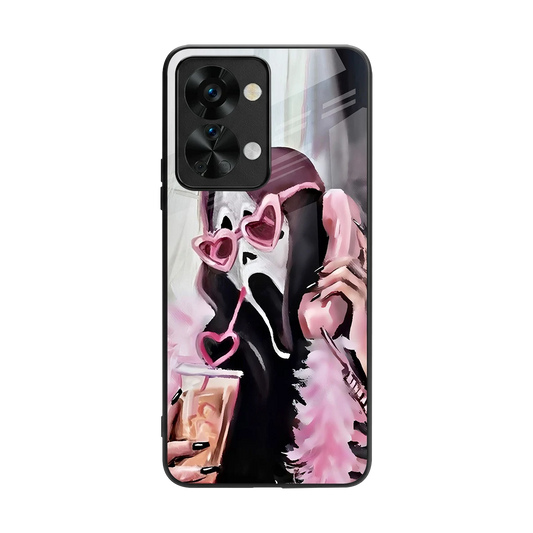 Killer Chiller back phone cover | glass case for oneplus nord 2t
