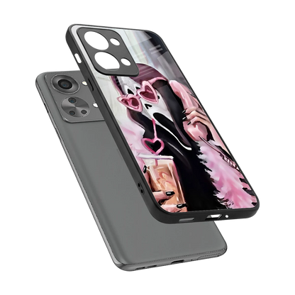 Killer Chiller sleek oneplus nord 2t cover with tempered glass back and TPU edges