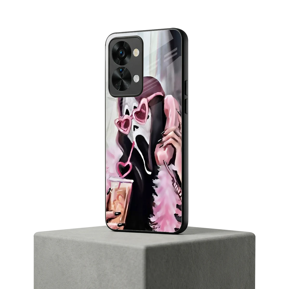 Killer Chiller oneplus nord 2t mobile cover | shockproof glass phone case