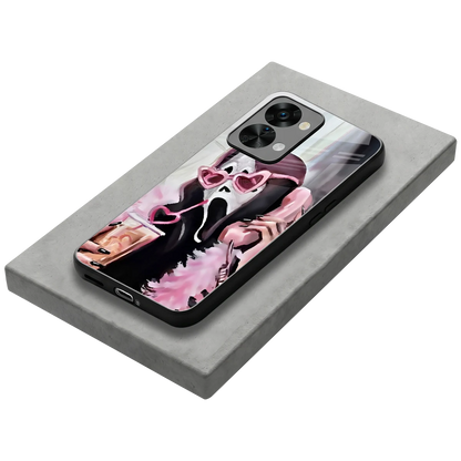 Killer Chiller stylish phone case for oneplus nord 2t | glossy glass and slim fit