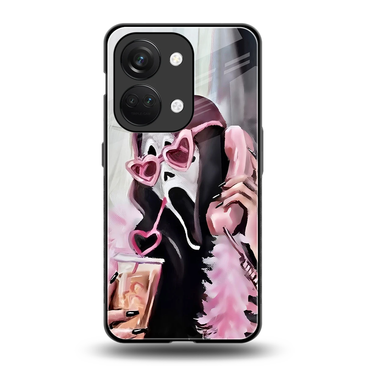 Killer Chiller back phone cover | glass case for oneplus nord 3