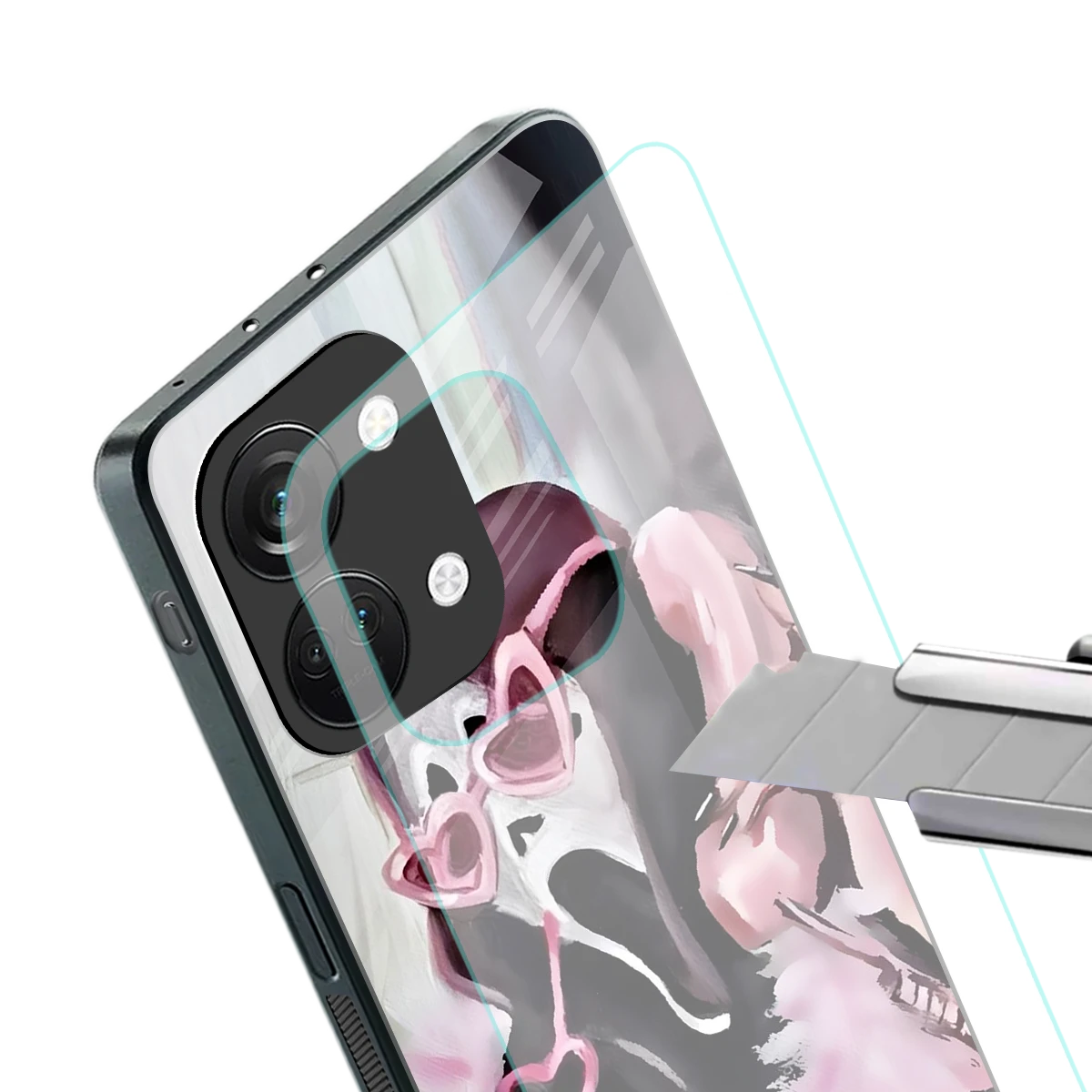 Killer Chiller stylish phone case for oneplus nord 3 | glossy glass and slim fit