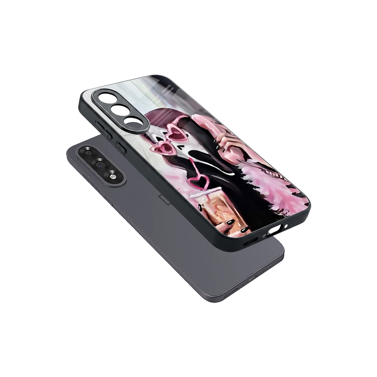 Killer Chiller sleek oneplus nord 5 cover with tempered glass back and TPU edges