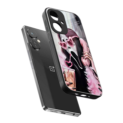 Killer Chiller sleek oneplus nord ce 3 cover with tempered glass back and TPU edges