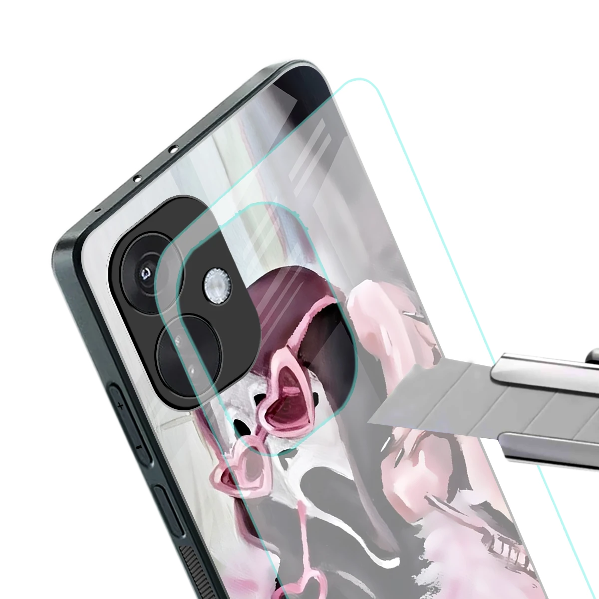 Killer Chiller stylish phone case for oneplus nord ce 3 | glossy glass and slim fit