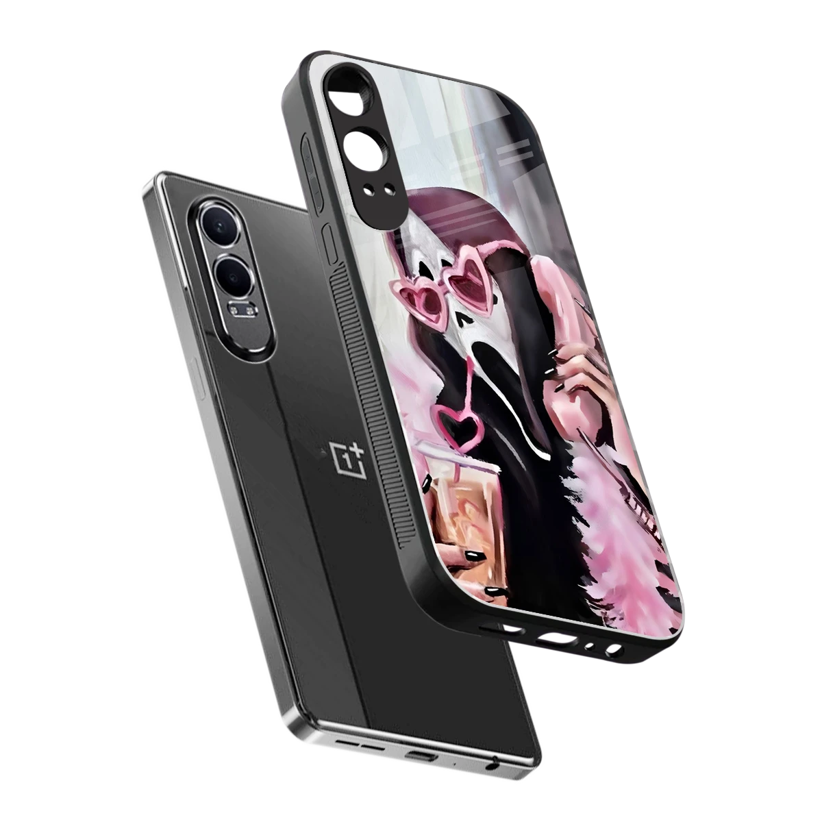 Killer Chiller sleek oneplus nord ce 4 lite cover with tempered glass back and TPU edges