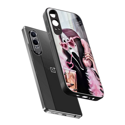 Killer Chiller sleek oneplus nord ce 4 lite cover with tempered glass back and TPU edges