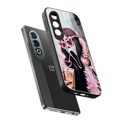 Killer Chiller sleek oneplus nord ce 4 cover with tempered glass back and TPU edges