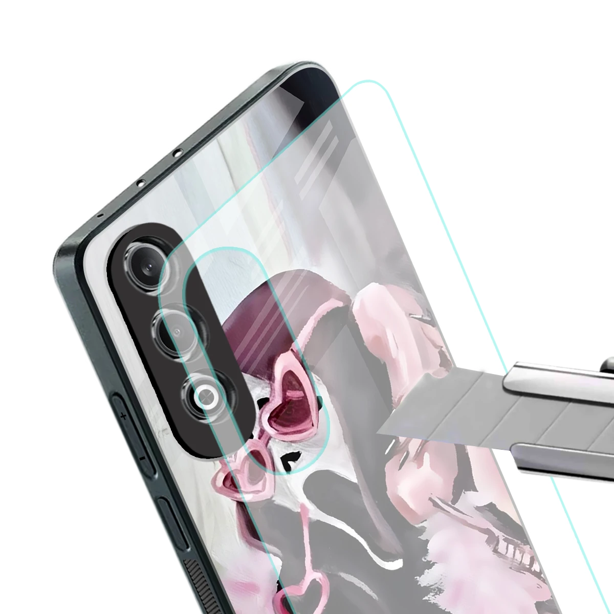 Killer Chiller stylish phone case for oneplus nord ce 4 | glossy glass and slim fit