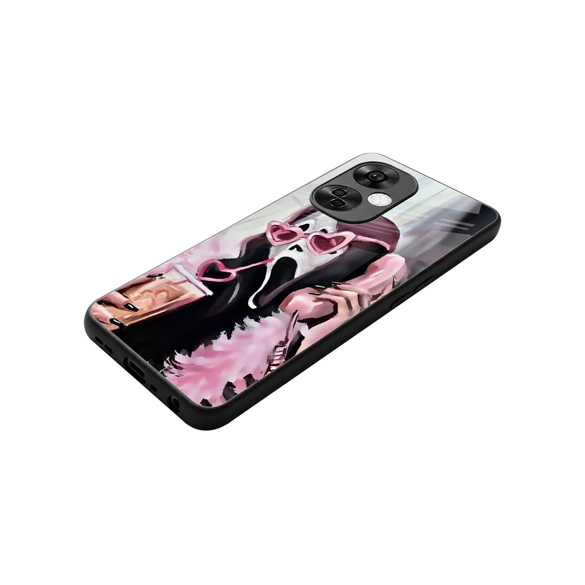 Killer Chiller stylish phone case for oneplus nord ce 3 lite | glossy glass and slim fit
