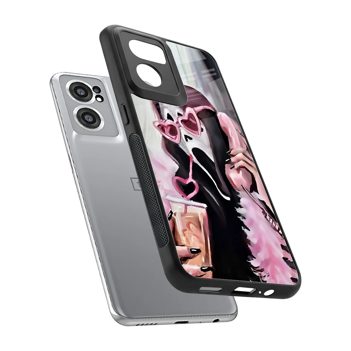 Killer Chiller sleek oneplus nord ce 2 cover with tempered glass back and TPU edges
