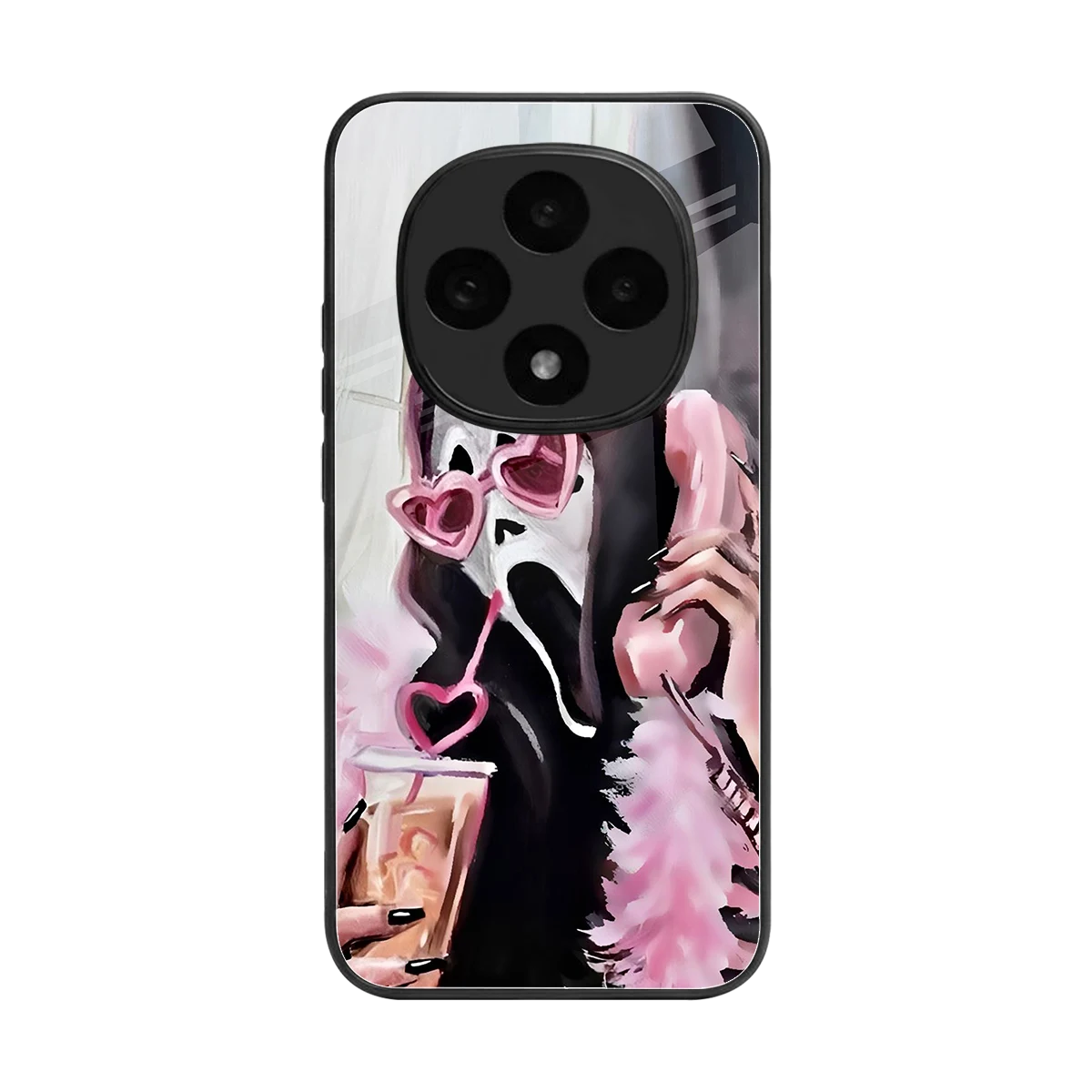 Killer Chiller back phone cover | glass case for oppo f31 pro 5g
