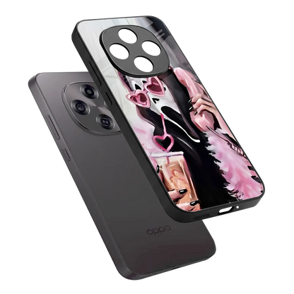 Killer Chiller sleek oppo f31 pro 5g cover with tempered glass back and TPU edges
