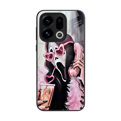Killer Chiller back phone cover | glass case for oppo find x9